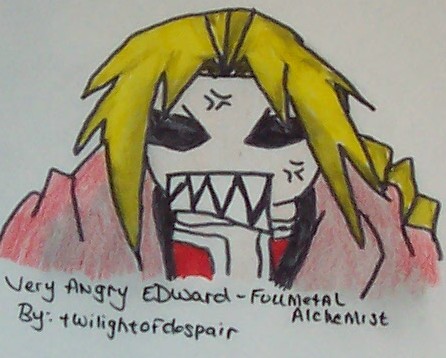 Very Angry Edward by twilightofdespair