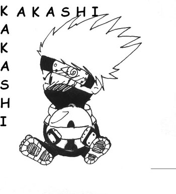 Chibi Collection #1 (Kakashi) by twinn_artist2