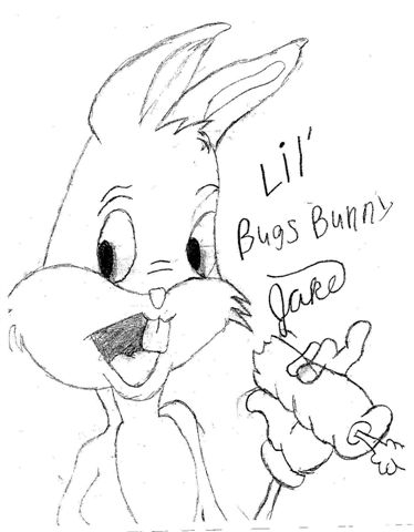 little b bunny by tyedyemonster