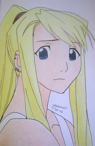 Winry by tymeart