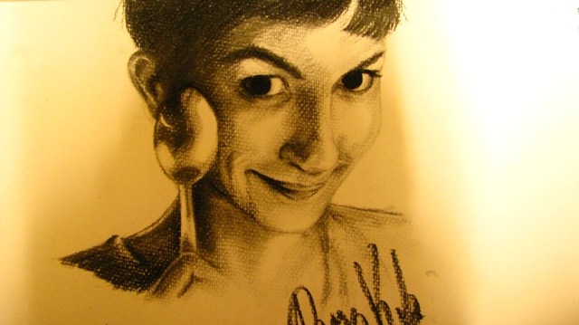 Audrey Tautou (quick scetch) by tzutosmila