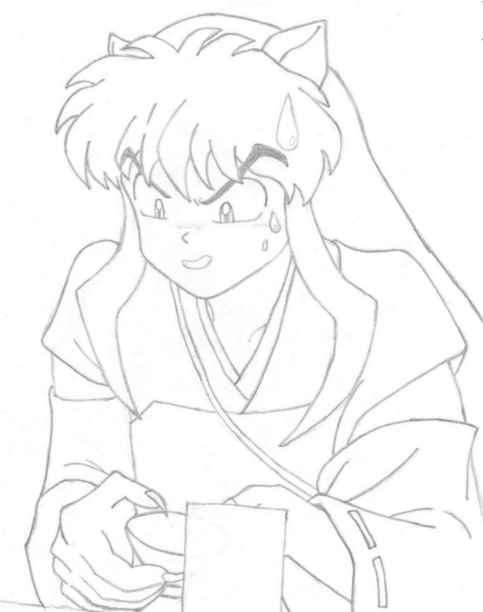 My first ever InuYasha!! by UKZ