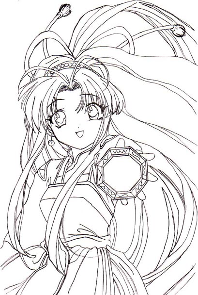 Shao Lin(Uncolored) by Uchida