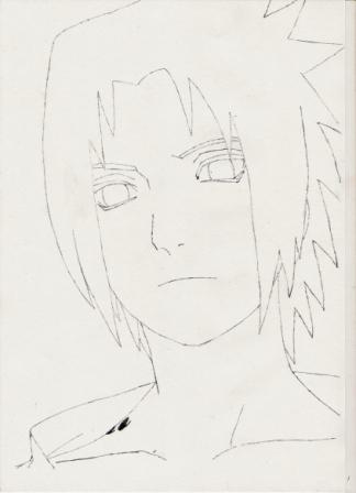 Sasuke Sketch by Uchiha-Sasuke02