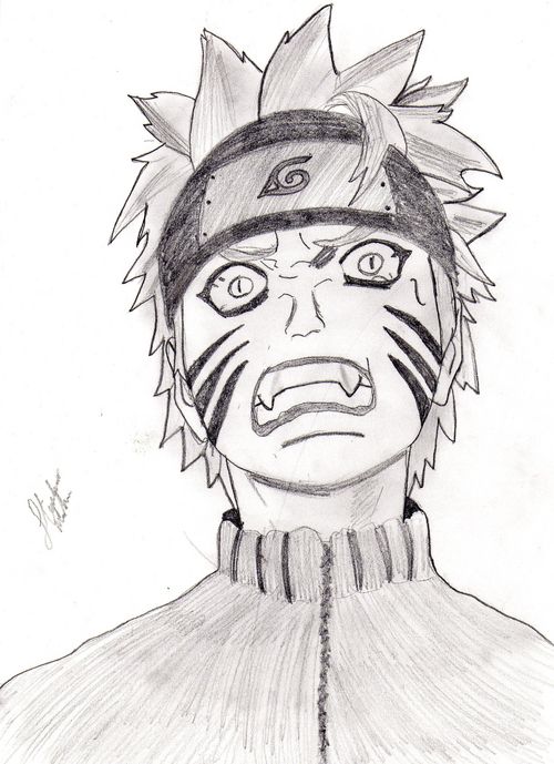 Naruto Angry by UchihaMalfoy