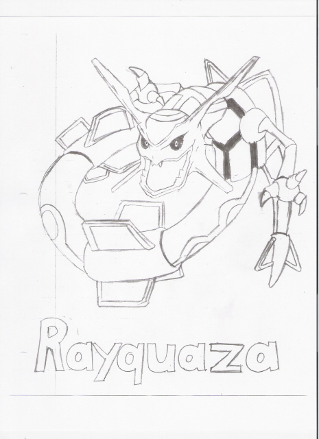 Rayquaza by Uknown_Spirit