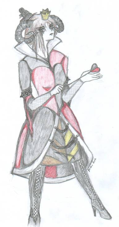 Queen of hearts by Umbra