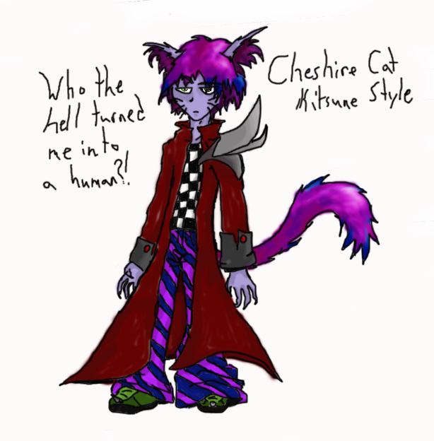 Cheshire cat, Kitsune style by Umbra