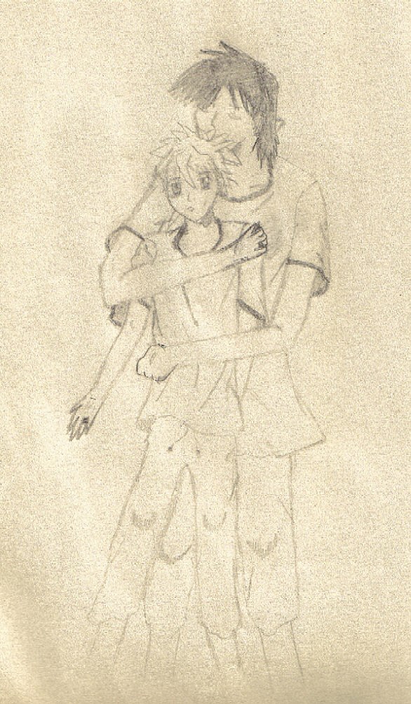 A little hug by Umi-Ryukaze