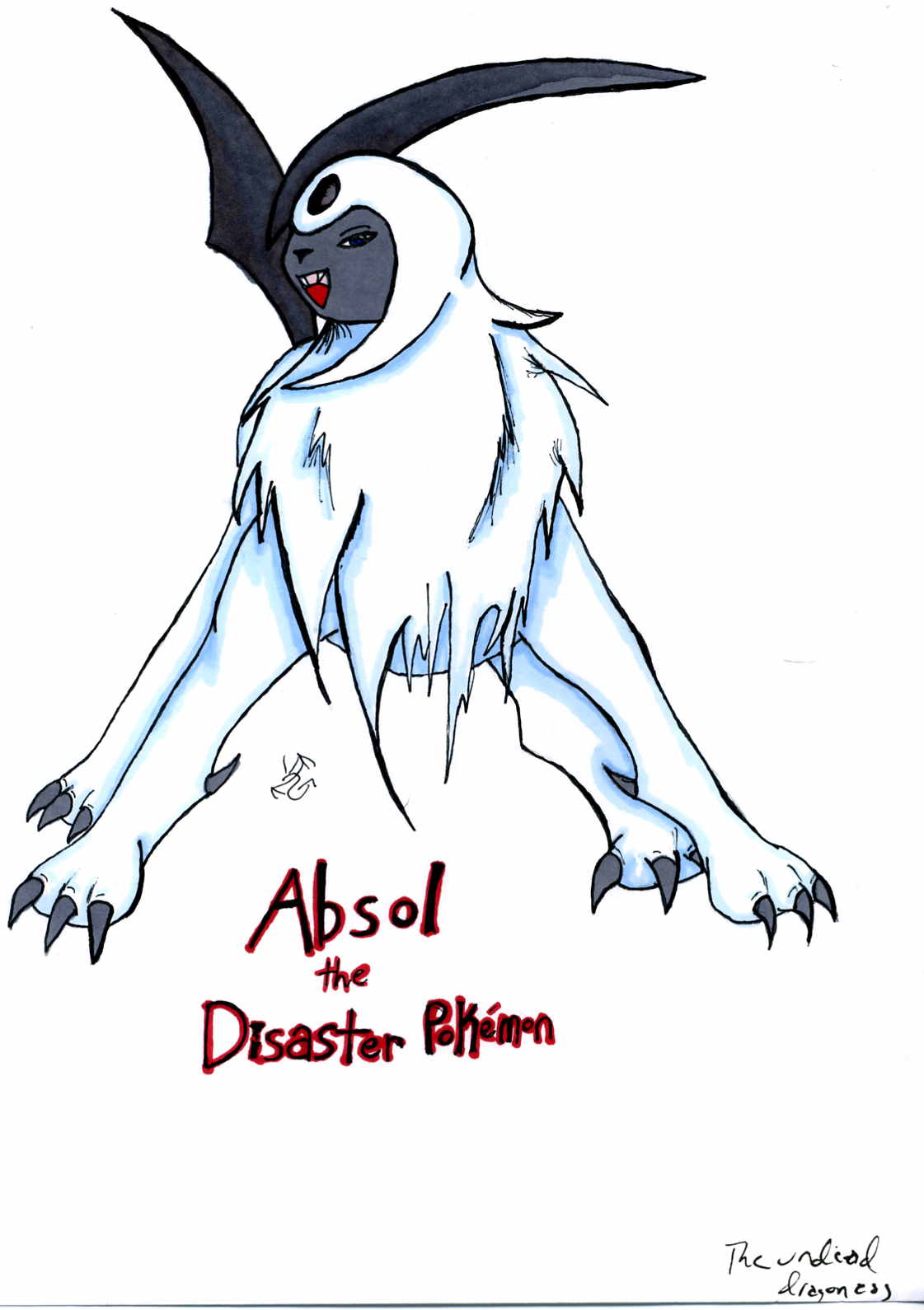 Absol by UndeadDragoness