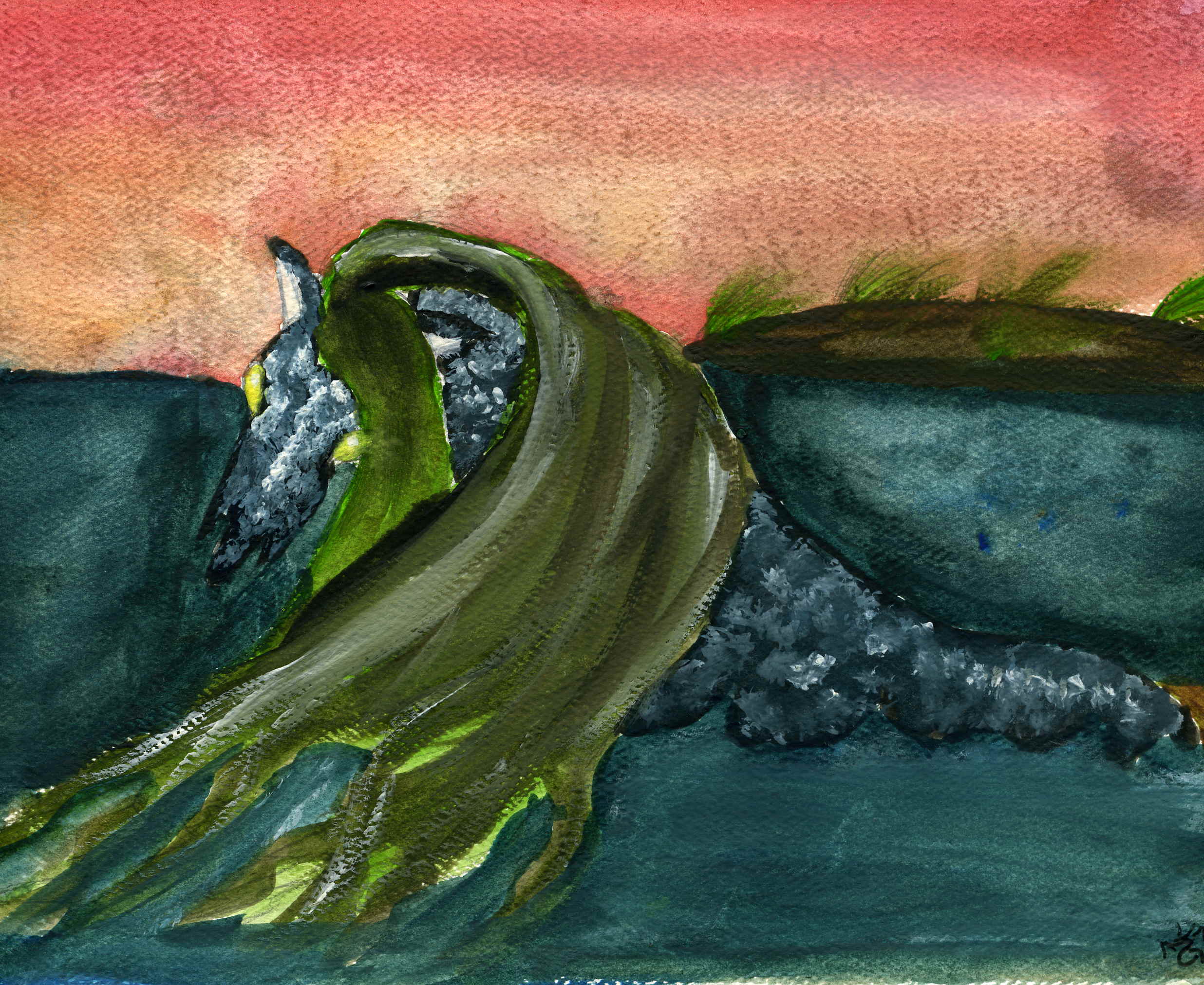 The Kelpie's Swamp by UndeadDragoness