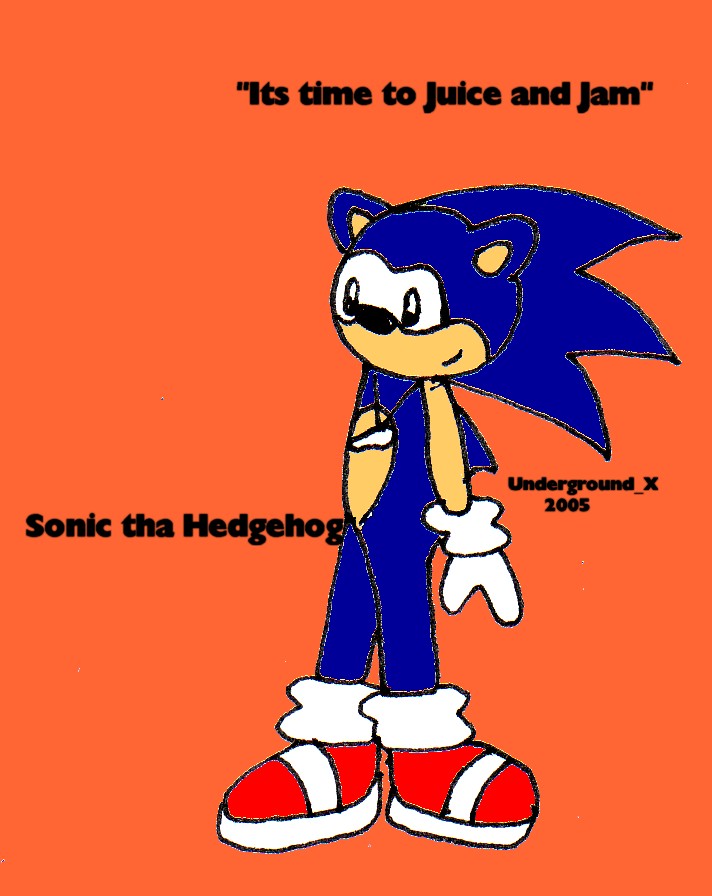 Sonic tha Hedgehog by Underground_X