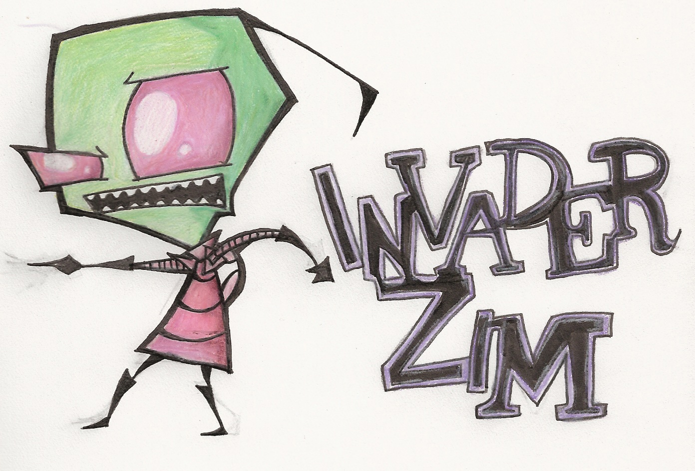 Tis' be the Zim *woot woot* by Untalentedsamy13
