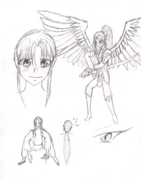 Roka's Consept Sketch by Usagi_The_White_Rabbit