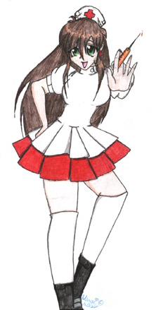Nurse Lyn by Usagi_The_White_Rabbit