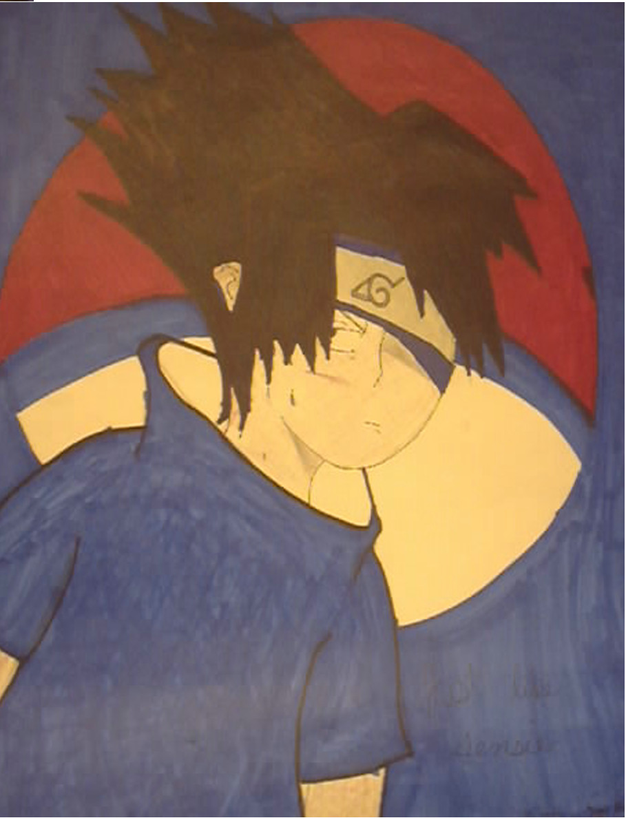 sasuke-just like sensei by uchihacrimson