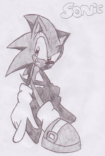 Sonic Sketch by ultimatechaos