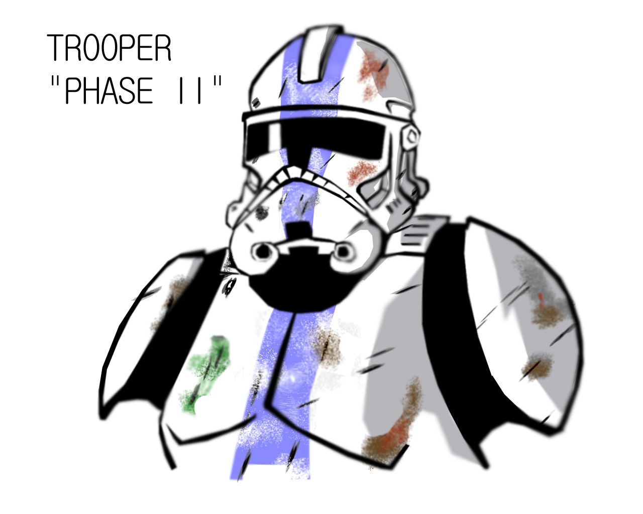 A "Phase II" Clone Trooper (Vader's Fist) by uncyclomaniac