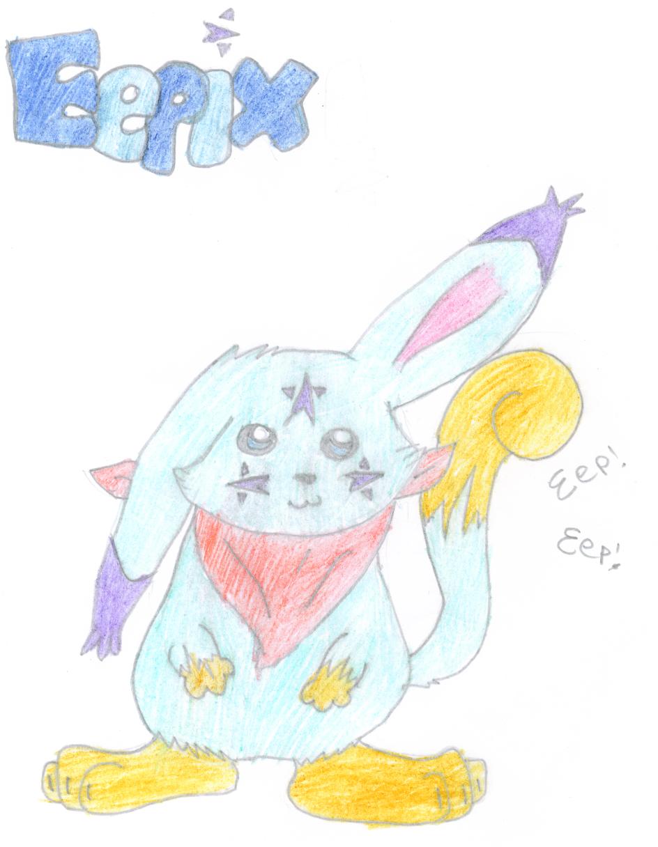 Eepix  (new pokemon) by unicorn13564