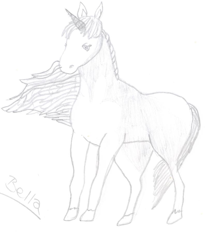 Bella the unicorn 2 by unicorn13564