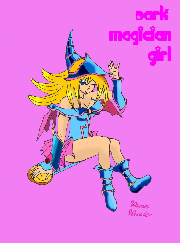 ~Peace & Luv~ Dark Magician Girl by unknowngrl352