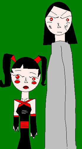Thorn and evil kimiko by usagi_moon