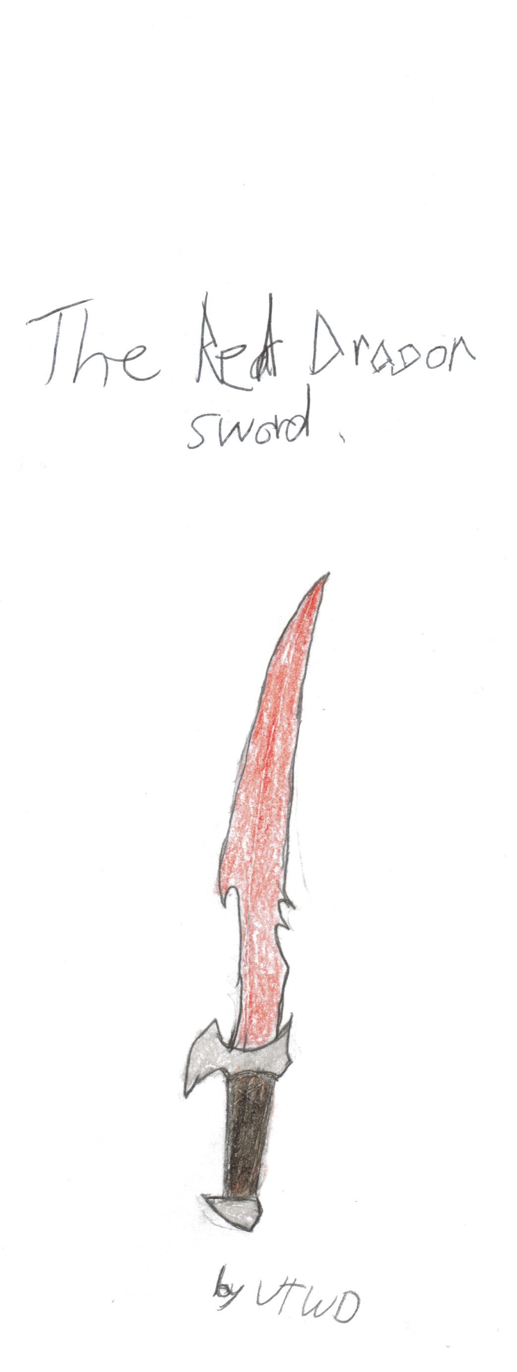 concept for sword of the red dragon by VahnTheWhiteDragon