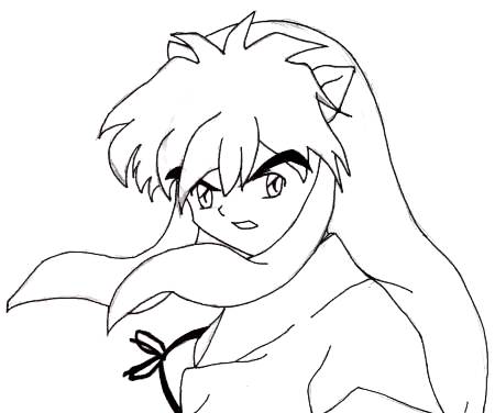 Inuyasha Sketch by Val