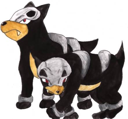 Houndour by Val