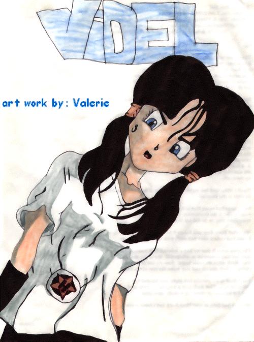 Videl from DBZ by Val