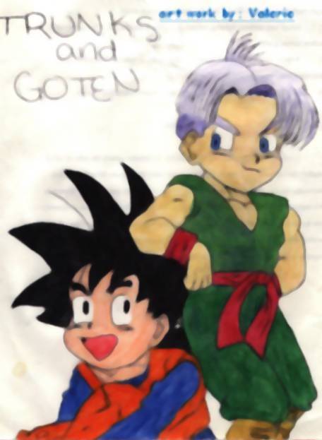 Trunks and Goten by Val