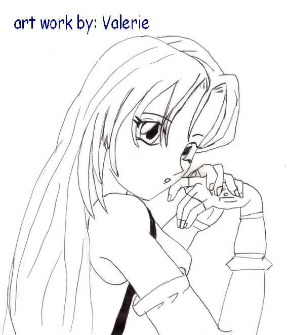 Tifa (uncolored) by Val