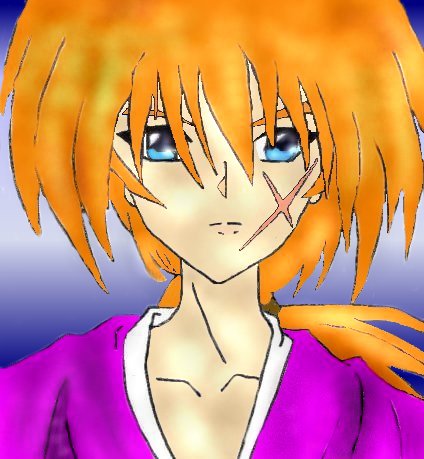 Kenshin Colored by Val