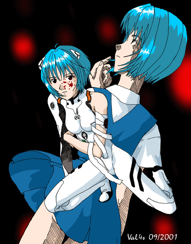 Rei Ayanami by Val4s