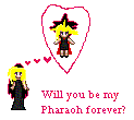 Will you be my Pharaoh forever? by Vampire-Queen-Gothika