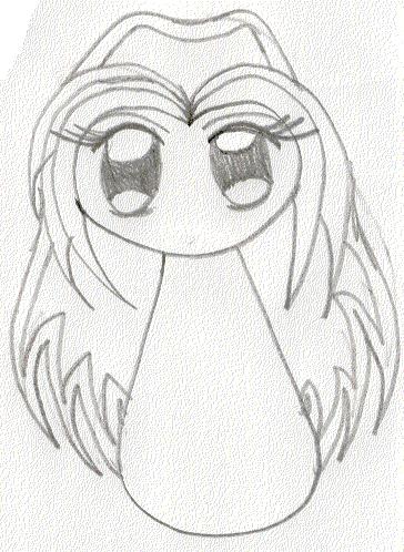 Chibi Mushroom Yula! by Vampire-Queen-Gothika