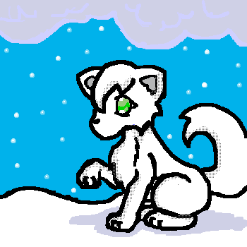 Arctic Fox by VampireAurelia