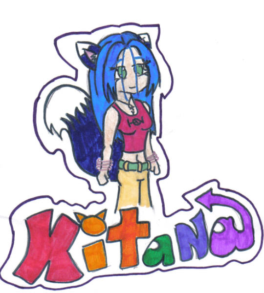 Kitana has a new look...sorta by VampireAurelia