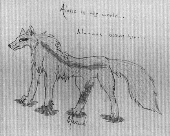 Third Wolf Attempt by VampireMarushi