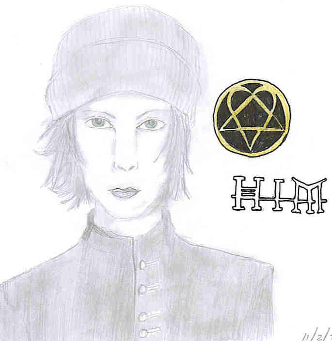 Ville Hermani Valo from HIM by Vampire_Countess