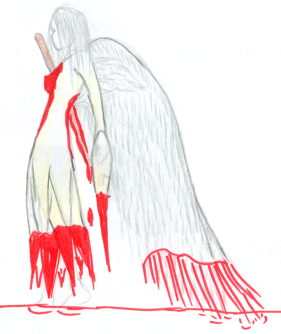Bleeding Angel by Vampire_Domain