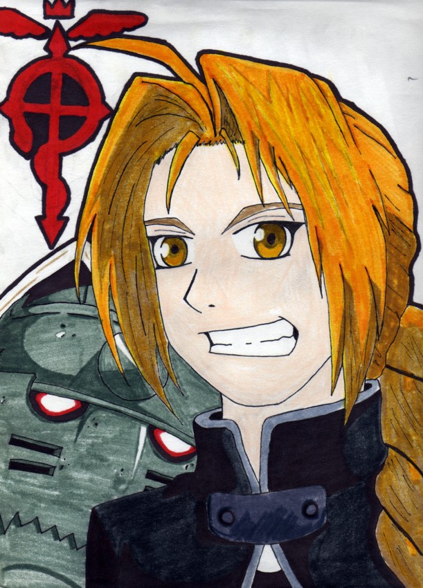 Al and Ed Elric by Vampire_Elf