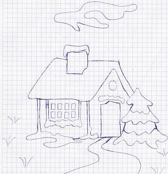 Sonic´s house in winter by Vanesa