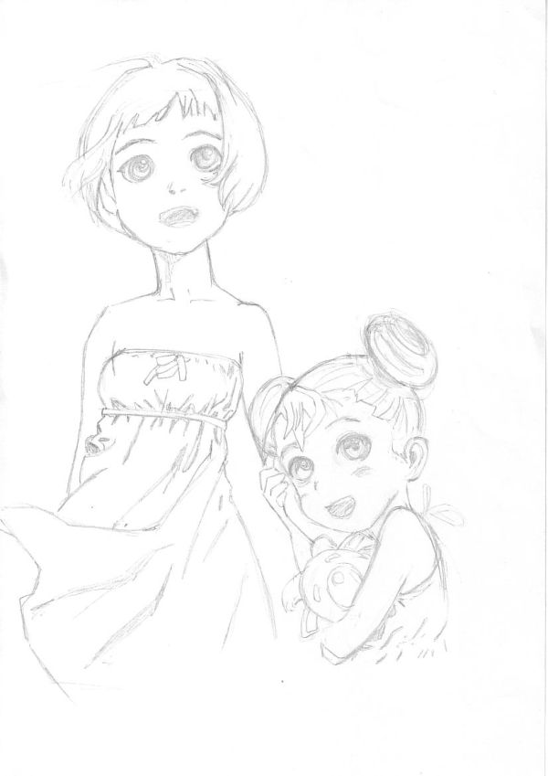 Last Exile Sketch (unfinished) by Vayonu