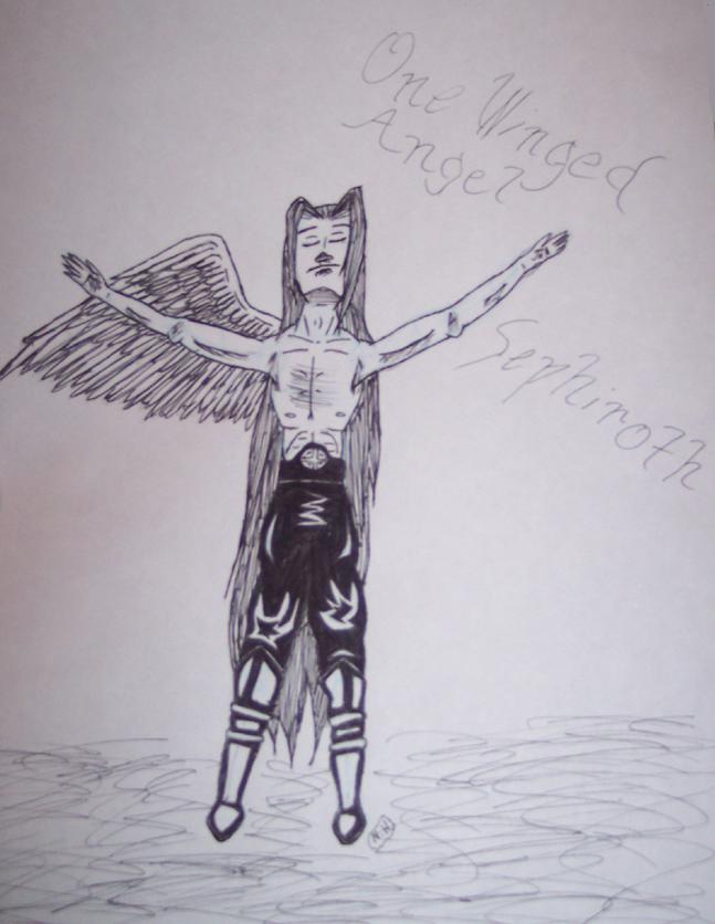 One Winged Angel, Sephiroth by VegetaHolic