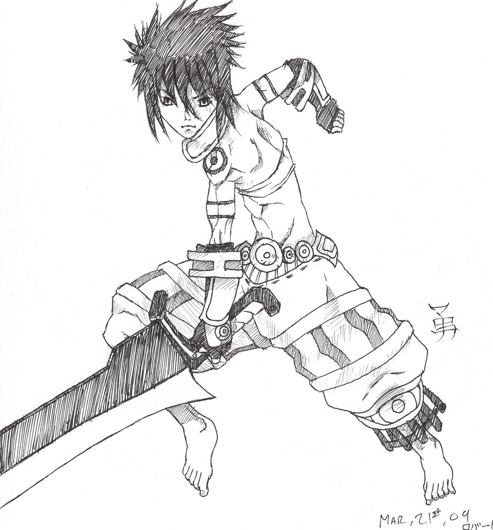 Isamu,Takahashi(swordsmen) by VegetaNewAccount