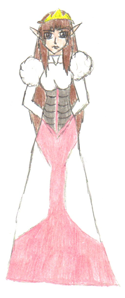 Princess Velika (colored) by Velika