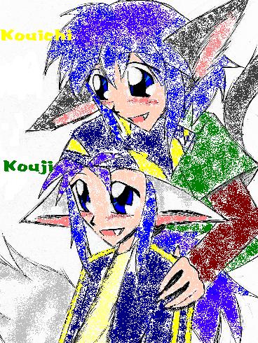 ***Kouichi and Kouji 2.0*** by Venus_Sunev_Ao_Oa