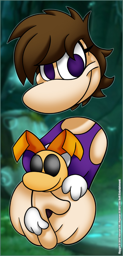 Raygirl and her Rayman by Verona