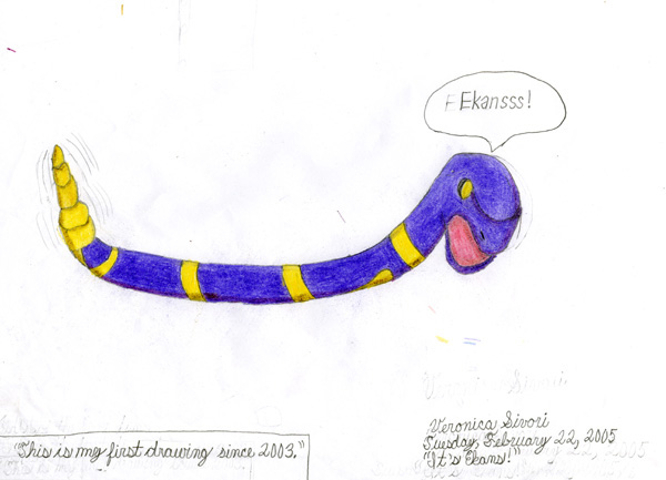 It's Ekans! by Veronica